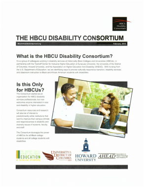 The HBCU Disability Consortium