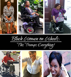 Collage of Black women on Wheels page